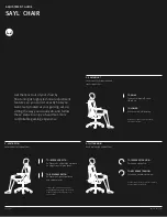 HermanMiller SAYL CHAIR Adjustment Manual предпросмотр