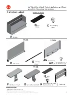 HermanMiller Ubi Work Tools Installation And Disassembly For Recycling Instructions предпросмотр