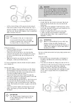 Preview for 12 page of Hermansen Bike One 2021 Owner'S Manual