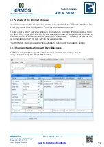 Предварительный просмотр 32 страницы HERMOS LFM 4x Customer'S Manual