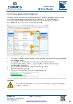 Предварительный просмотр 34 страницы HERMOS LFM 4x Customer'S Manual