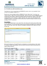 Предварительный просмотр 35 страницы HERMOS LFM 4x Customer'S Manual