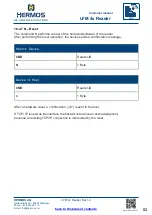 Предварительный просмотр 54 страницы HERMOS LFM 4x Customer'S Manual