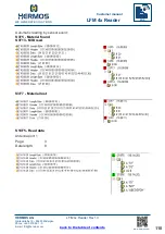 Предварительный просмотр 116 страницы HERMOS LFM 4x Customer'S Manual