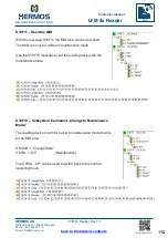 Предварительный просмотр 118 страницы HERMOS LFM 4x Customer'S Manual