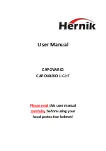 Preview for 1 page of Hernik CAPOVARIO User Manual