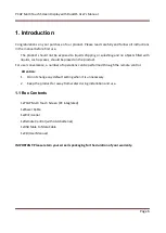 Preview for 8 page of HERO Activity Table 1 User Manual