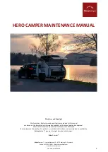 HeroCamper Ranger Livingstone Maintenance Manual предпросмотр