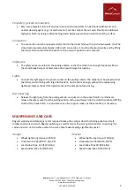 Предварительный просмотр 5 страницы HeroCamper Ranger Livingstone Maintenance Manual