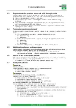 Preview for 22 page of HEROSE 01312 Operating Instructions Manual