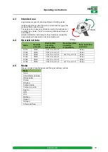 Preview for 25 page of HEROSE 01312 Operating Instructions Manual