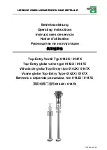 Предварительный просмотр 1 страницы HEROSE 0142 Series Operating Instructions Manual