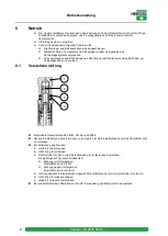 Предварительный просмотр 14 страницы HEROSE 06001 Operating Instructions Manual