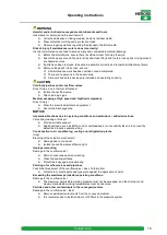 Предварительный просмотр 21 страницы HEROSE 06001 Operating Instructions Manual