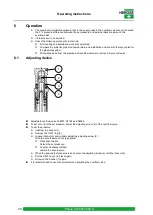 Предварительный просмотр 26 страницы HEROSE 06001 Operating Instructions Manual