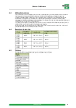 Preview for 47 page of HEROSE 0651 Series Operating Instructions Manual