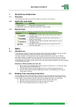 Preview for 5 page of HEROSE 0681 Series Operating Instructions Manual