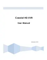 HeroSpeed Coaxial HD XVR User Manual preview
