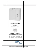 Предварительный просмотр 1 страницы Herrmidifier Herrtronic AD Owner'S Manual