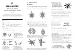 Preview for 1 page of Herrnhuter A1e Assembly Instructions