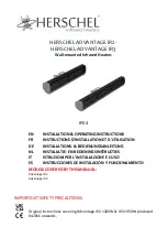 Предварительный просмотр 1 страницы Herschel ADVANTAGE IR2 Installation & Operating Instructions Manual