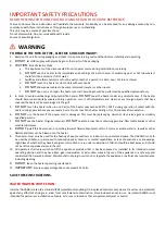 Preview for 2 page of Herschel HAVANA 800 Set-Up & Operating Instructions