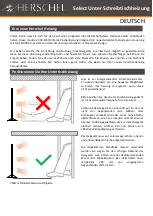 Preview for 20 page of Herschel HS220UD Installation & Operating Instructions Manual