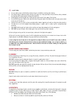 Preview for 4 page of Herschel Inspire CL-200 Installation & Operating Instructions Manual