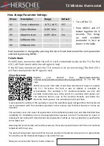 Предварительный просмотр 9 страницы Herschel iQ Heating Controls T2 Installation And Operating Instructions Manual