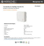 Preview for 5 page of Herschel iQ R2 Installation And Operating Instructions Manual