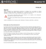 Preview for 6 page of Herschel iQ R2 Installation And Operating Instructions Manual