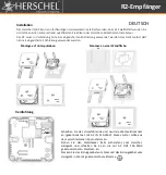 Preview for 11 page of Herschel iQ R2 Installation And Operating Instructions Manual