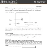 Preview for 12 page of Herschel iQ R2 Installation And Operating Instructions Manual