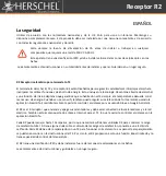 Preview for 22 page of Herschel iQ R2 Installation And Operating Instructions Manual