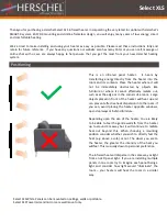 Preview for 3 page of Herschel Select XLS Series Manual