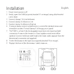 Предварительный просмотр 5 страницы Herschel T-MKS Installation And Operating Instructions Manual