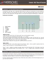 Preview for 5 page of Herschel XLS500TW-INT Manual