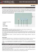 Preview for 50 page of Herschel XLS500TW-INT Manual