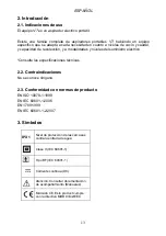 Preview for 13 page of HERSILL V7 g Directions For Use And Maintenance