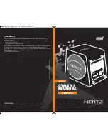 Hertz DBA 200.3 Owner'S Manual preview