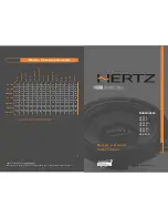 Предварительный просмотр 1 страницы Hertz HI-ENERGY HX 250 Owner'S Manual