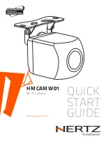 Preview for 1 page of Hertz HM CAM W01 Quick Start Manual