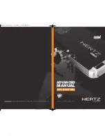 Preview for 1 page of Hertz HP 1D Advanced Manual