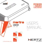 Preview for 1 page of Hertz marine HMD1 User Manual