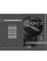 Preview for 1 page of Hertz MILLE ML2500 Owner'S Manual