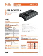 Предварительный просмотр 33 страницы Hertz ML Power 1 Advanced Web Manual