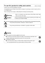 Предварительный просмотр 4 страницы Herutu 21D-429C Instruction Manual