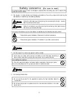 Preview for 3 page of Herutu POKAYOKE TWF-600R Operating Instructions Manual