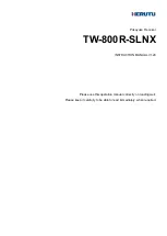 Предварительный просмотр 1 страницы Herutu TW-800R-SLNX Instruction Manual