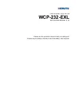 Preview for 1 page of Herutu WCP-232-EXL Instruction Manual